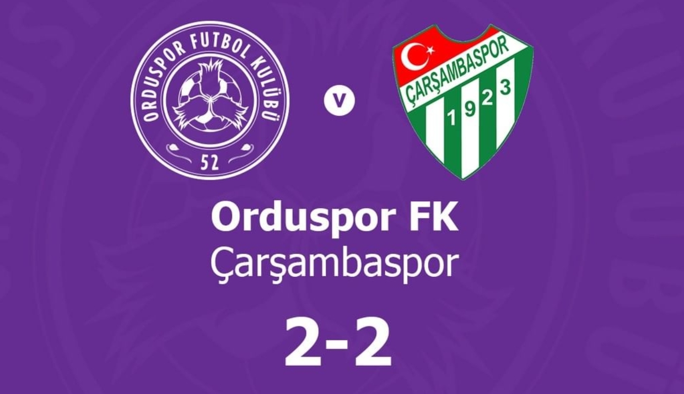 52 ORDUSPOR HAKEME TAKILDI