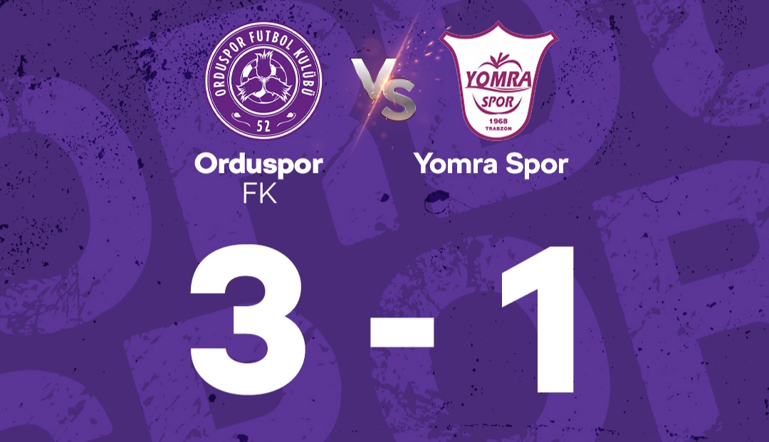 52 ORDUSPOR SONRADAN AÇILDI 3-1