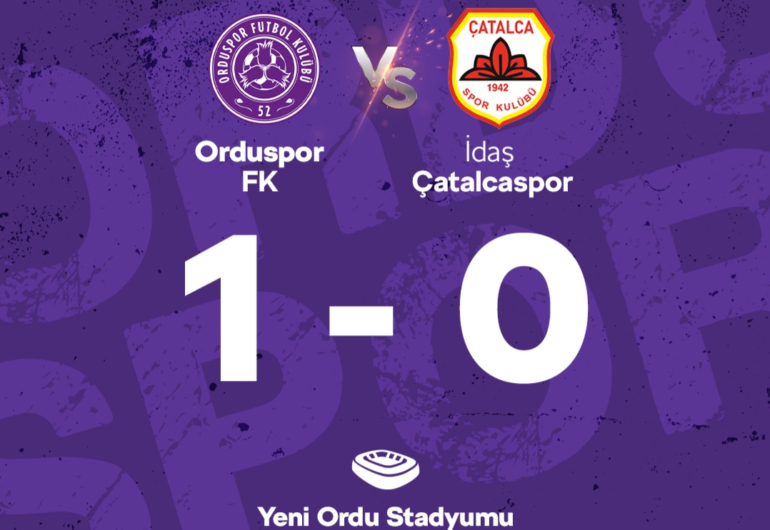 52 ORDUSPOR LİDERLİĞE KOŞUYOR