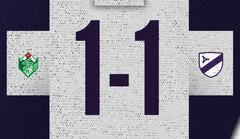 ORDUSPOR IĞDIR’DA 1 PUANA RAZI OLDU