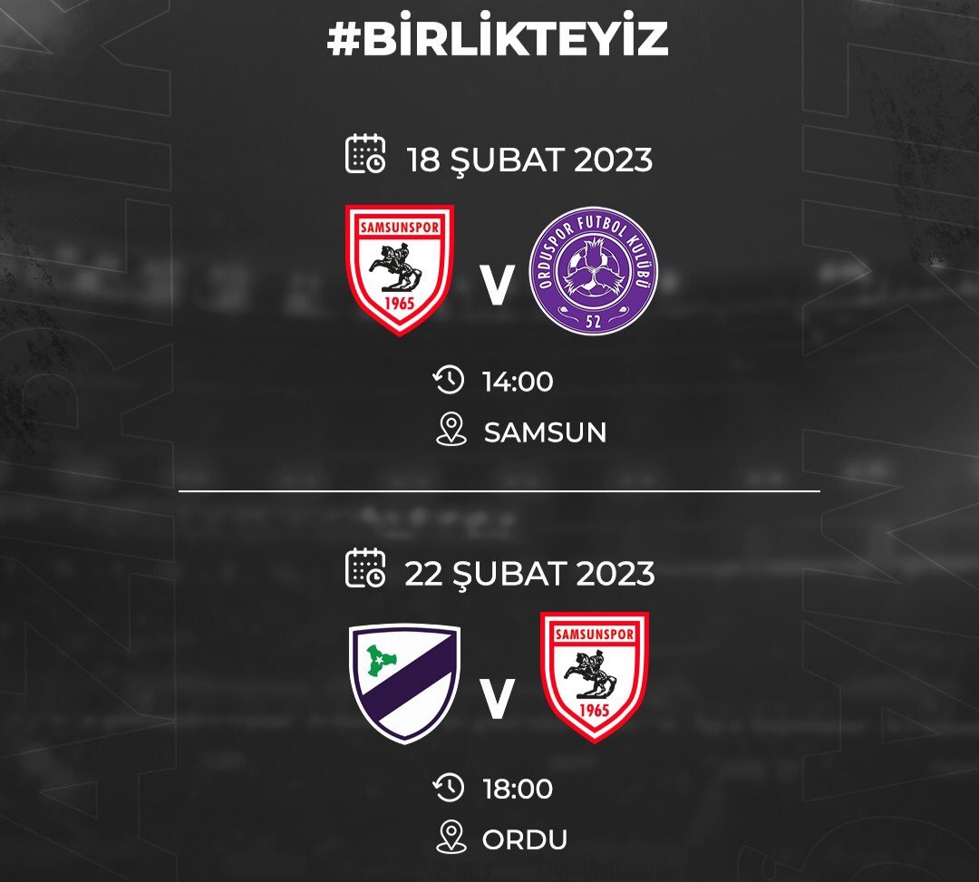 52 ORDUSPOR VE ORDUSPOR 1967 DEPREMZEDELER İÇİN SAMSUNSPOR İLE ÖZEL MAÇA ÇIKACAK
