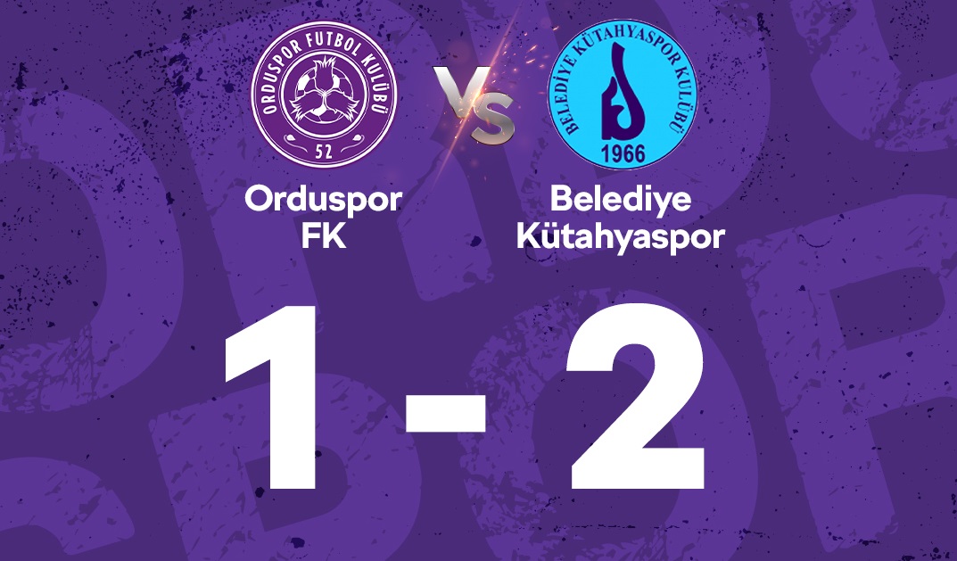 52 ORDUSPOR ZİRVE YARIŞINDA AĞIR YARA ALDI