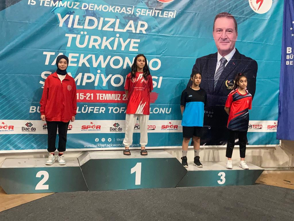 ÖYKÜ ESMA TÜRKİYE İKİNCİSİ