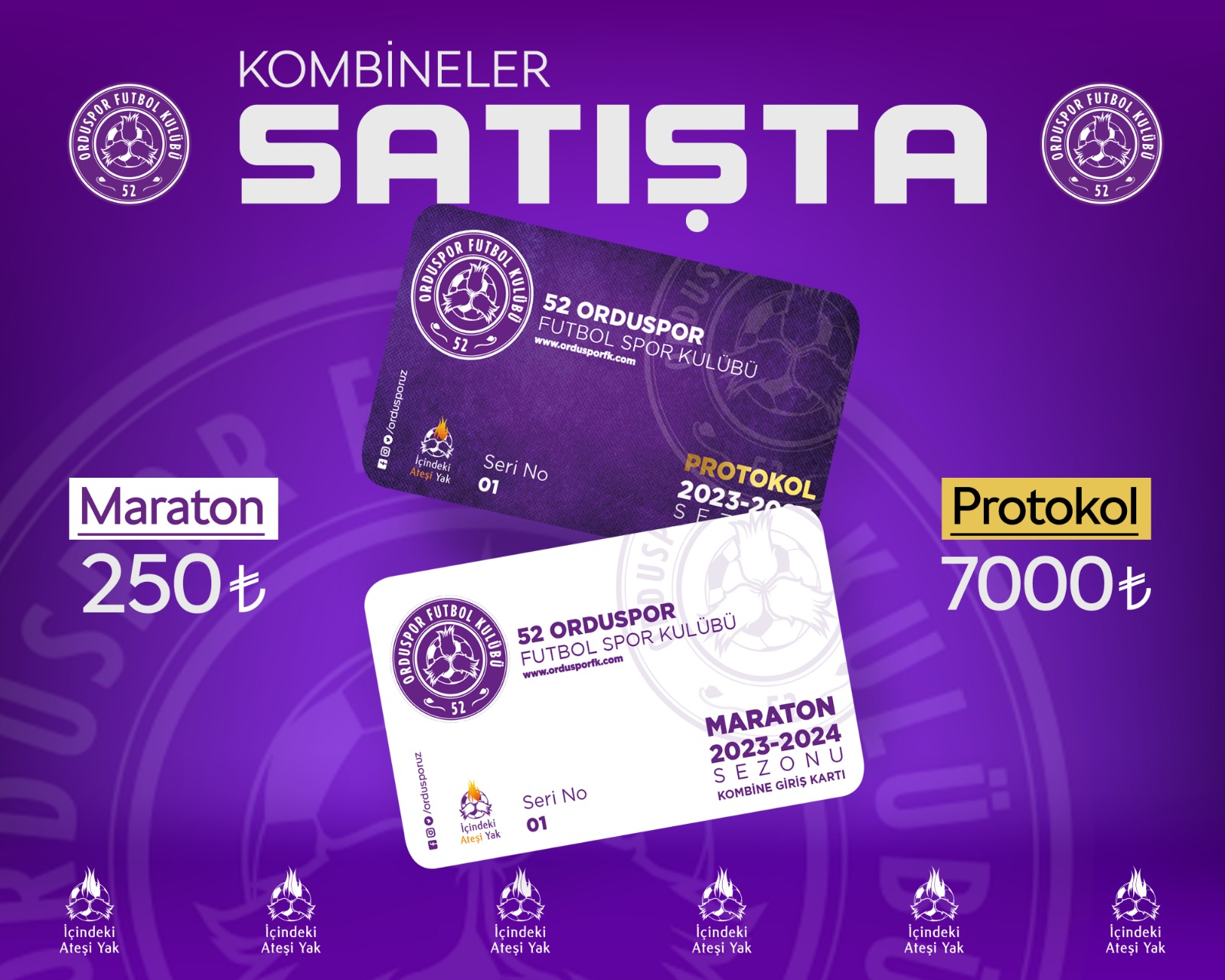 52 ORDUSPOR KOMBİNELERİ SATIŞA SUNDU