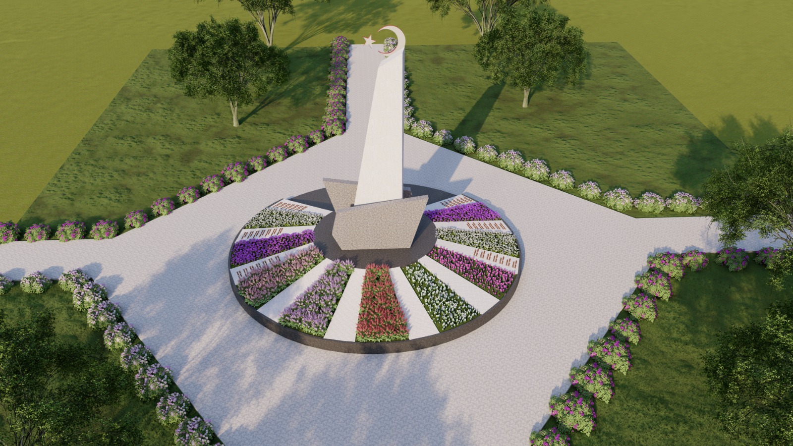 ŞEHİTLERİN İSMİ BU ANITTA YAŞAYACAK