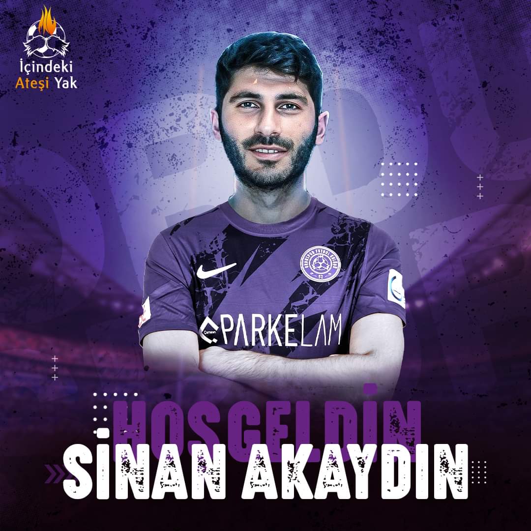SİNAN AKAYDIN 52 ORDUSPOR’DA