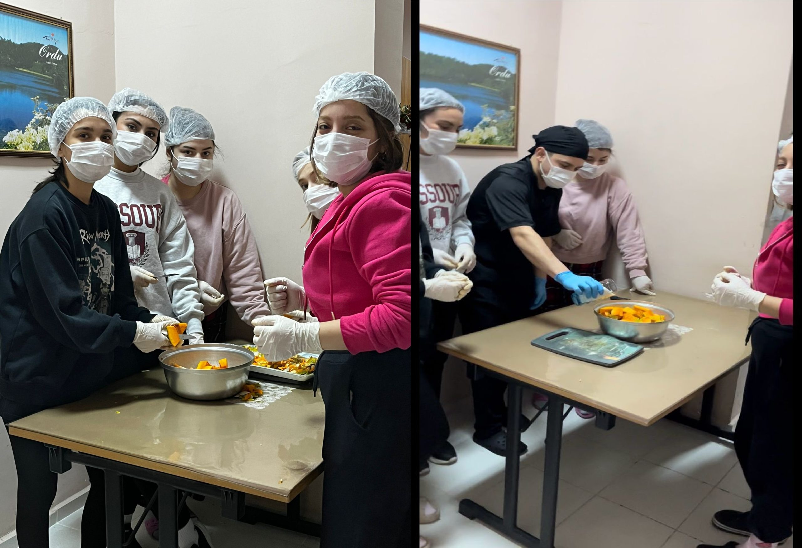 Ordu’da Öğrenciler “Ninemin Tarifleri Atölyesi’nde” Yöresel Tarifleri Öğreniyor