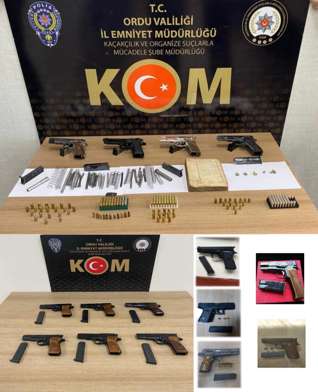 3 AYLIK TAKİP SONUÇ VERDİ! SİLAH KAÇAKÇILARI TUTUKLANDI!