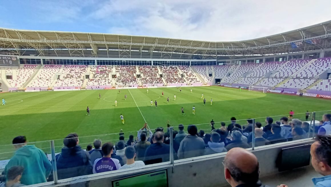 ORDUSPOR 1967 MUŞ 1984 İLE MAÇI 10 DAKİKADA BİTİRDİ! 1-1