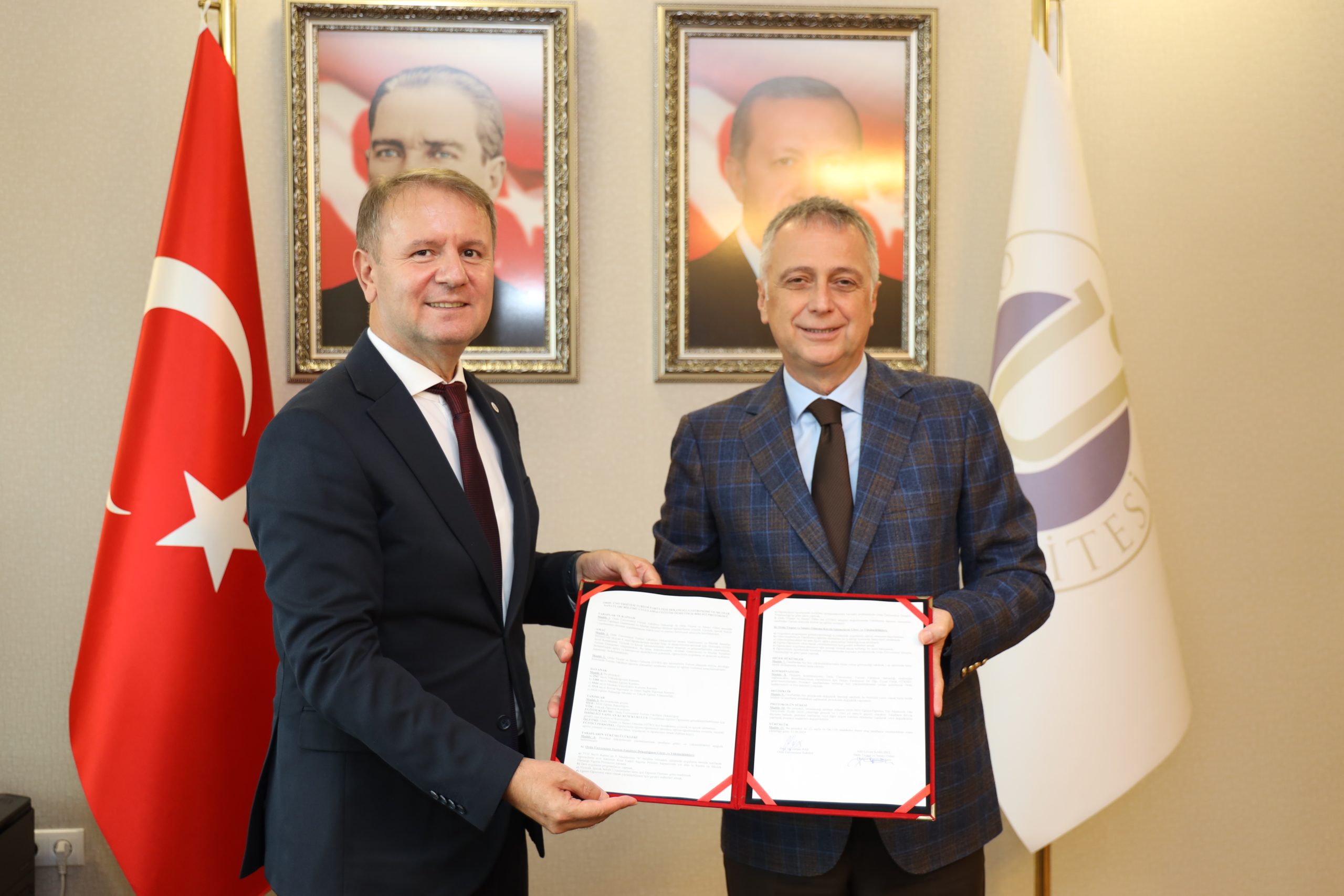 Ordu Üniversitesi ve OTSO Arasında Eğitimde İş Birliği Protokolü