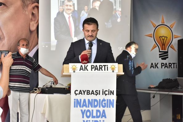 AK Parti Çaybaşı İlçe Başkanı Adem Genç istifa etti