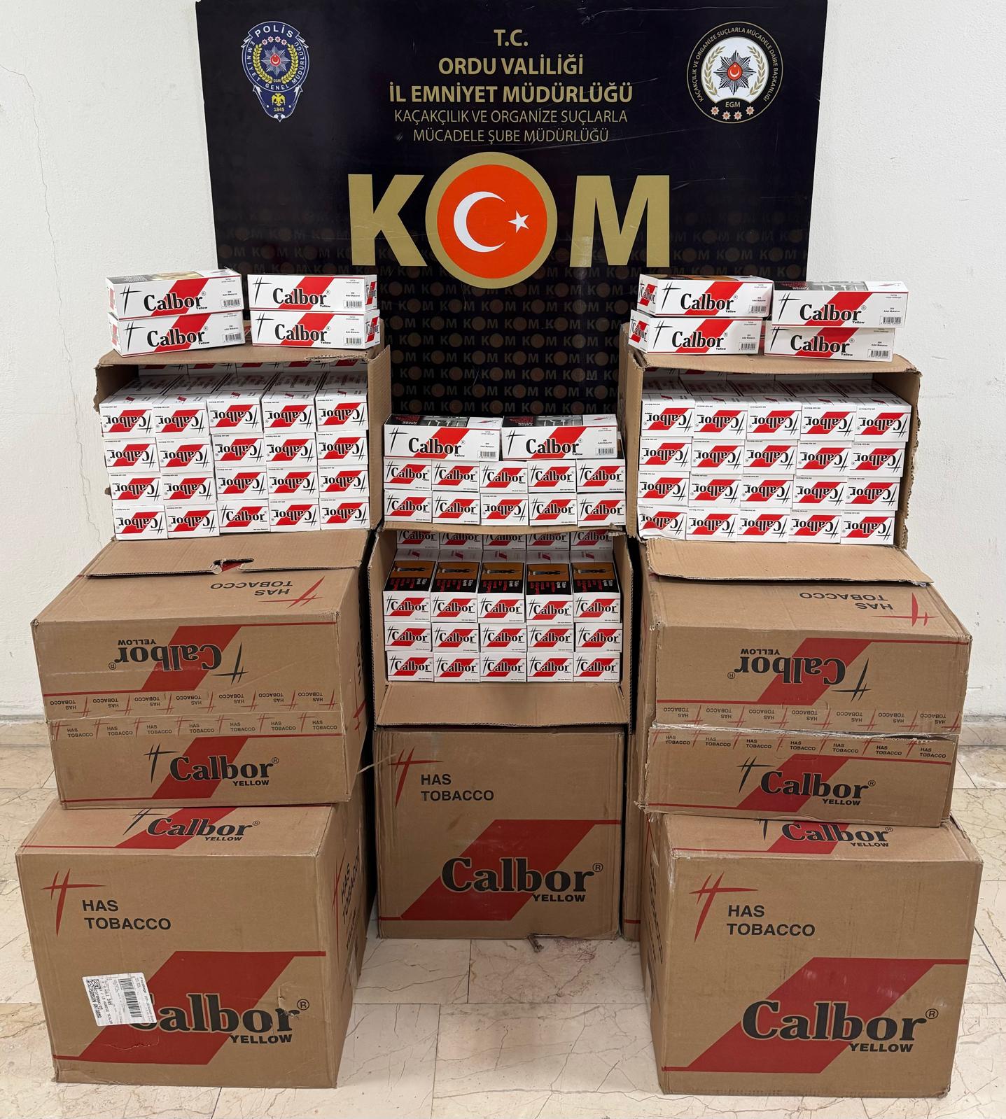 150 Bin Boş Makaron Ele Geçirildi