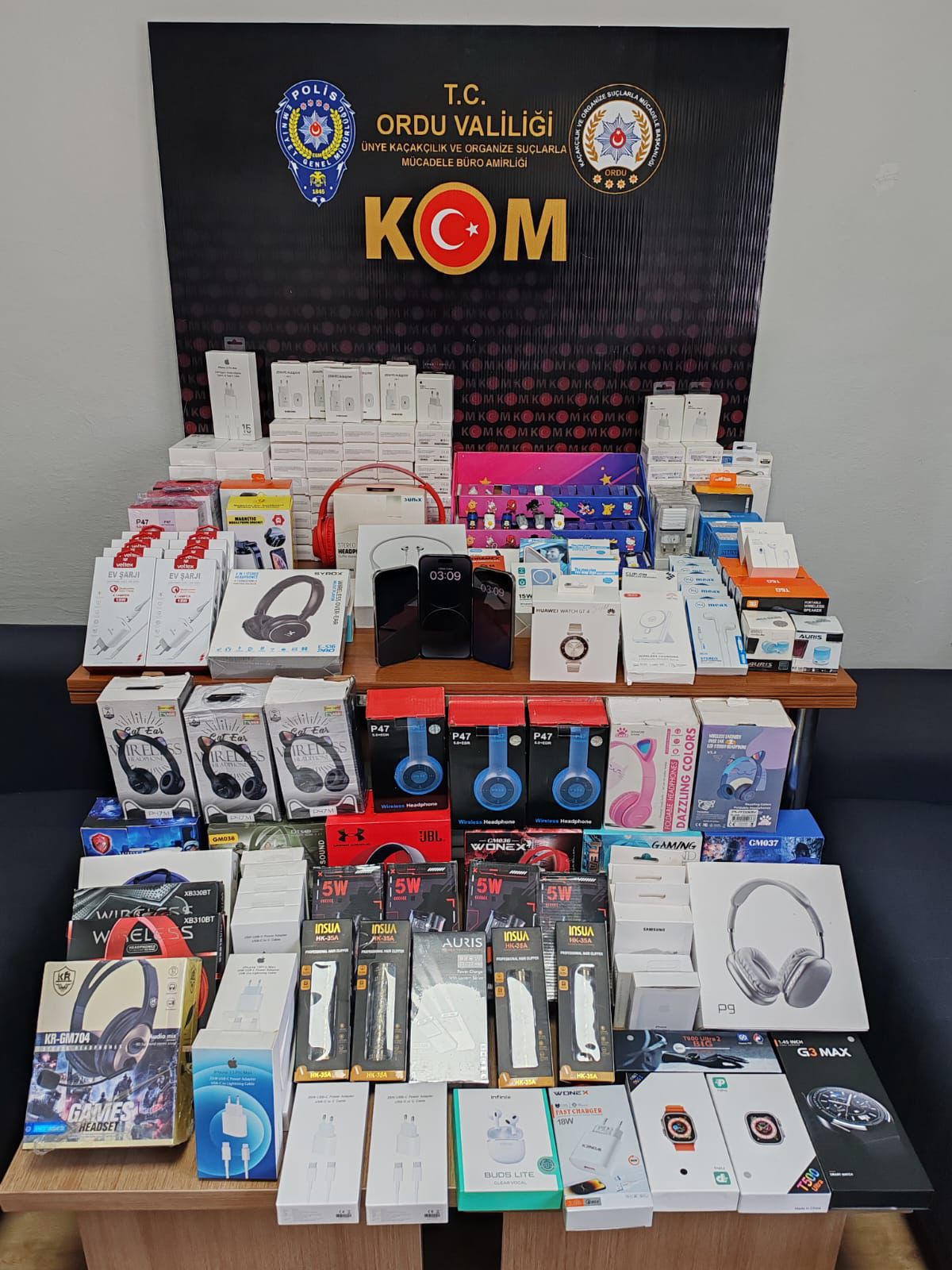 Ünye’de kaçakçılara darbe vuruldu! 5 şüpheli gözaltına alındı