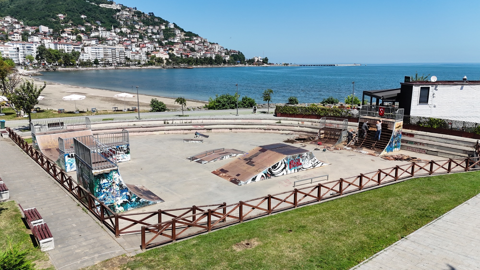 ALTINORDU SKATE PARK YENİLENİYOR