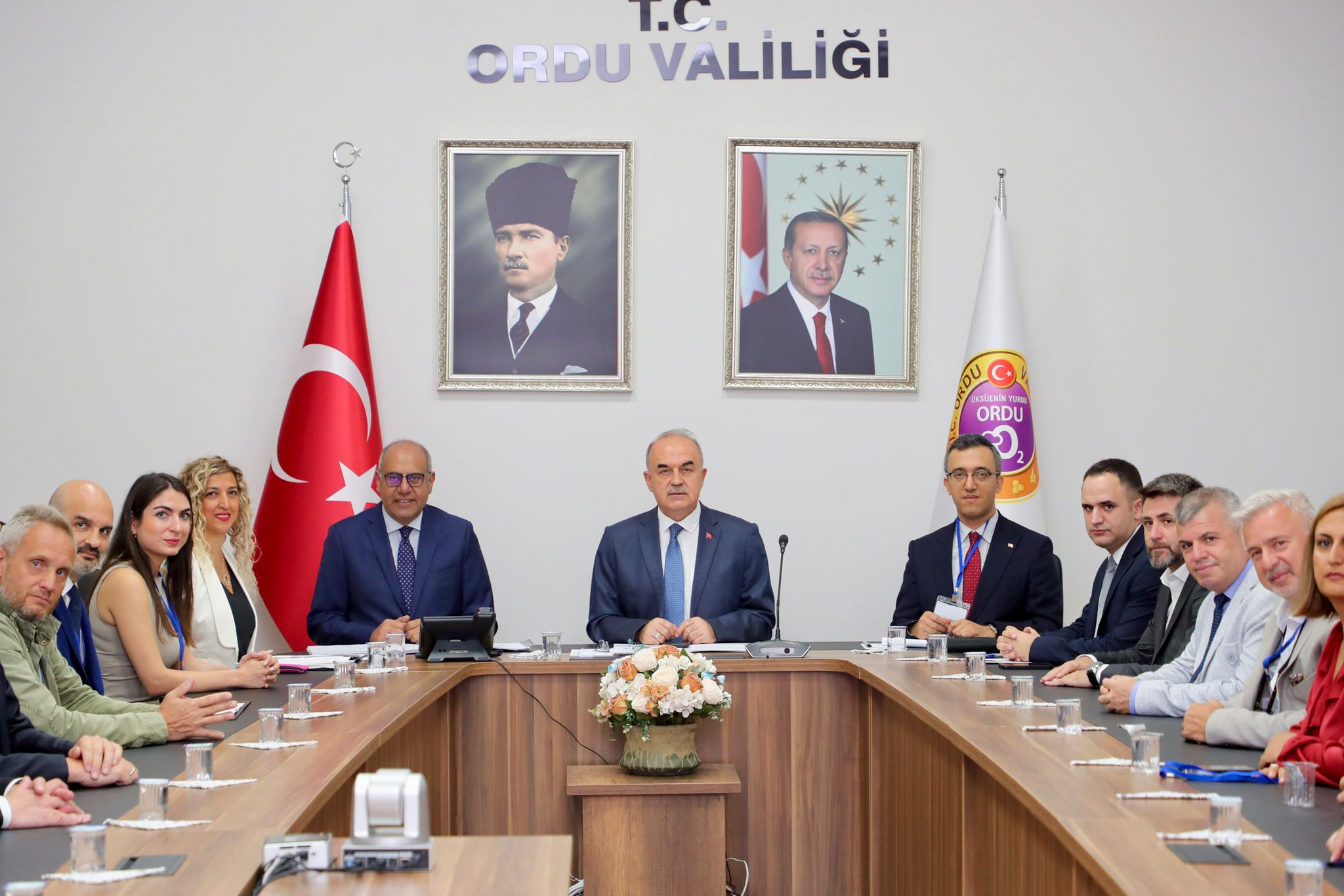 BM ILO Heyeti Vali Erol’u Ziyaret Etti