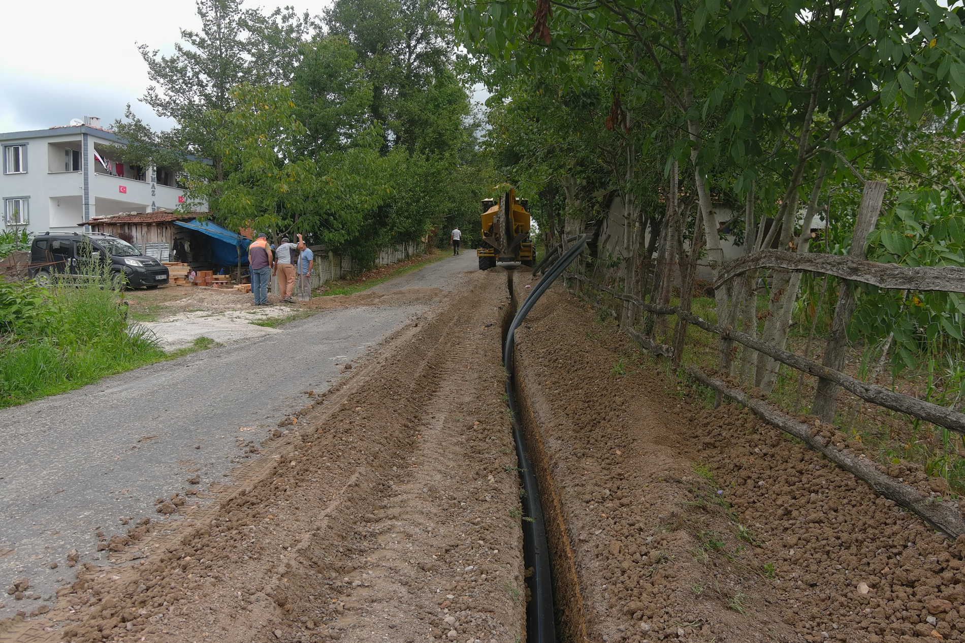 ÜNYE’NİN 4 MAHALLESİNİN İÇME SUYU PROBLEMİ ÇÖZÜME KAVUŞUYOR