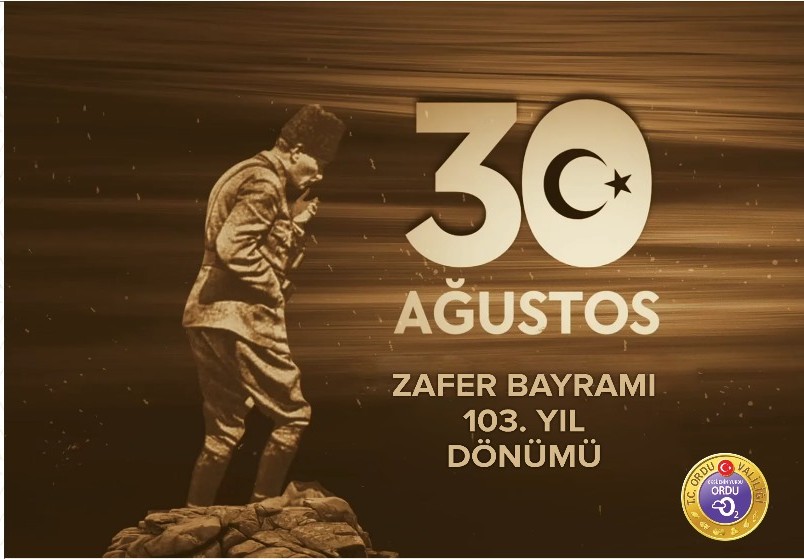 30 Ağustos Zafer Bayramı’nın 103. Yıl Dönümü Kutlama Programı Belli Oldu