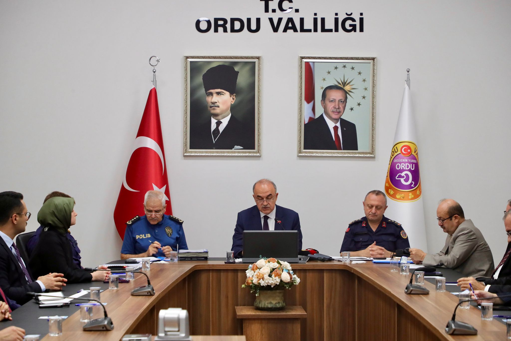 Vali Erol, “Son 1 Yılda Olay Sayılarında %9.4 Azalış Olmuştur”