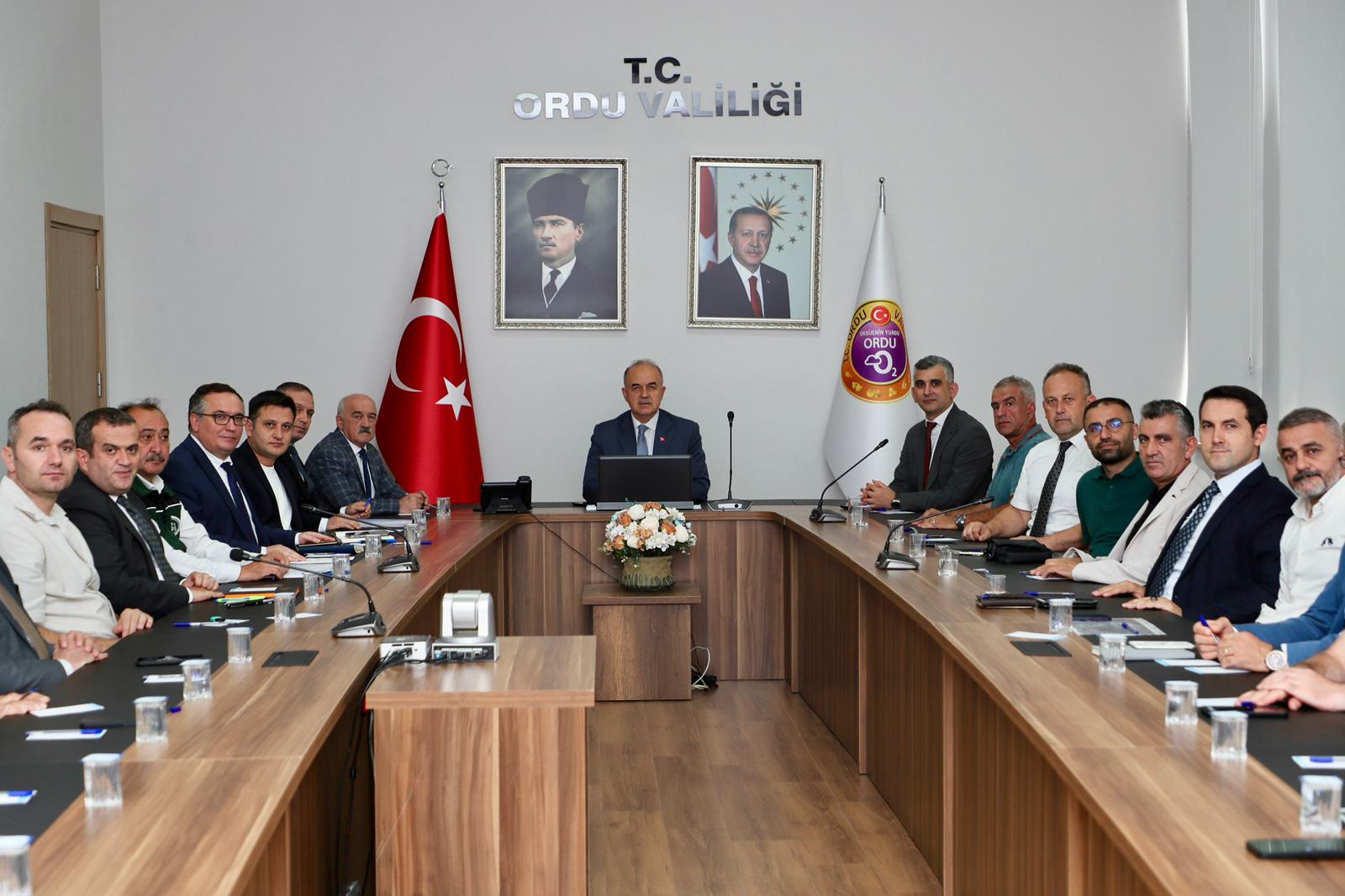 Ordu Şehir Hastanesinin 15. Koordinasyon Toplantısı Yapıldı