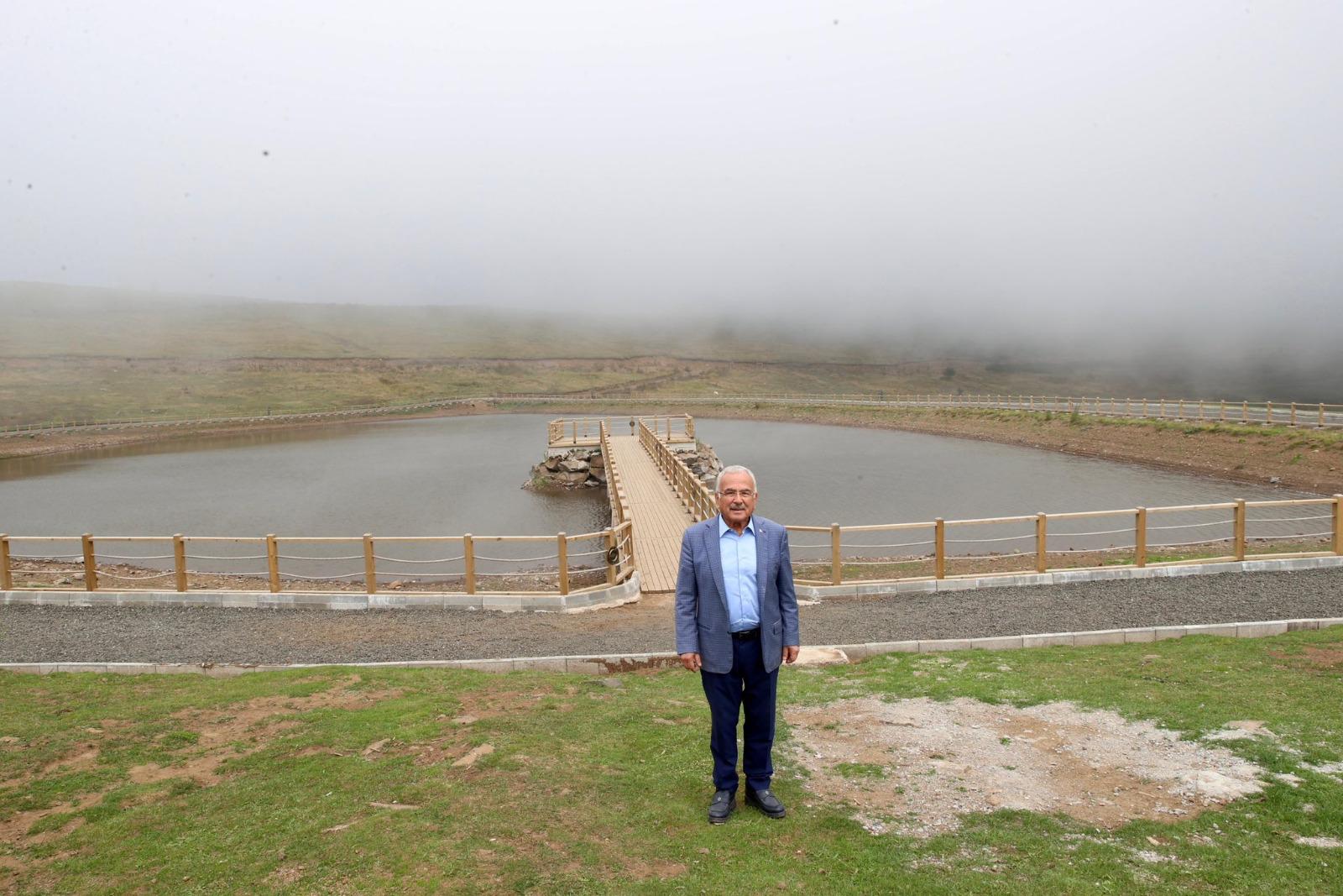 BAŞKAN GÜLER: “ARGAN YAYLA GÖLETİ BÖLGENİN CAZİBE MERKEZİ OLACAK”