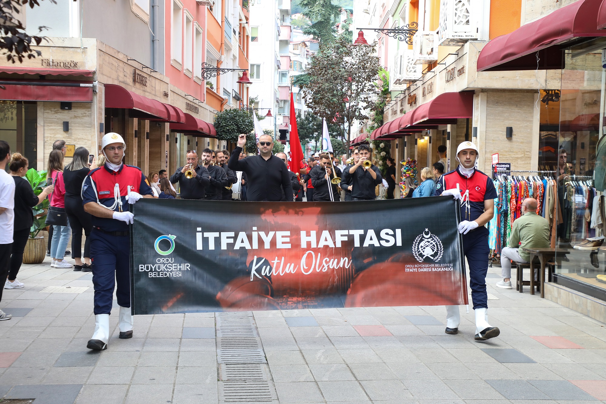 ORDU’DA İTFAİYE HAFTASI COŞKUSU