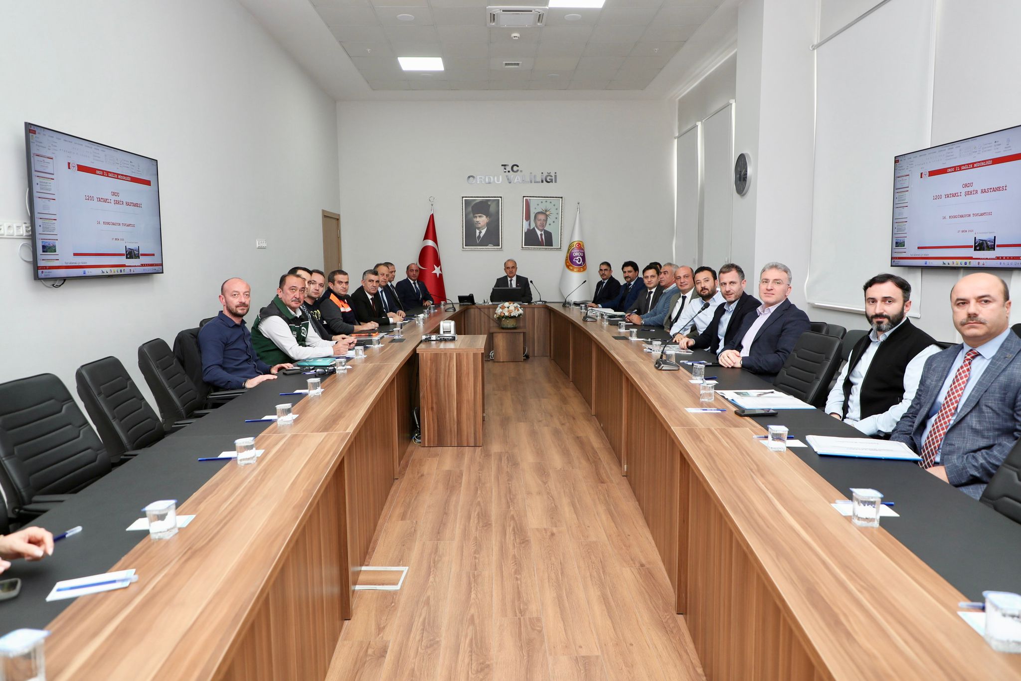 Ordu Şehir Hastanesinin 16. Koordinasyon Toplantısı Yapıldı