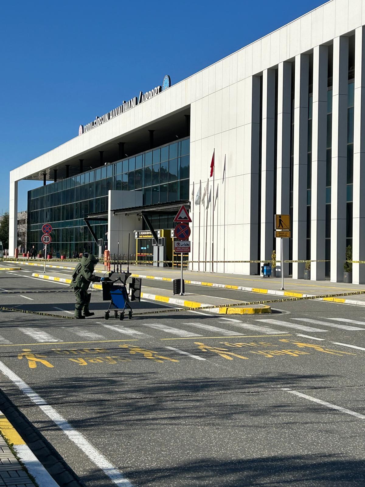 Ordu-Giresun Havalimanında Acil Durum Tatbikatı Yapıldı