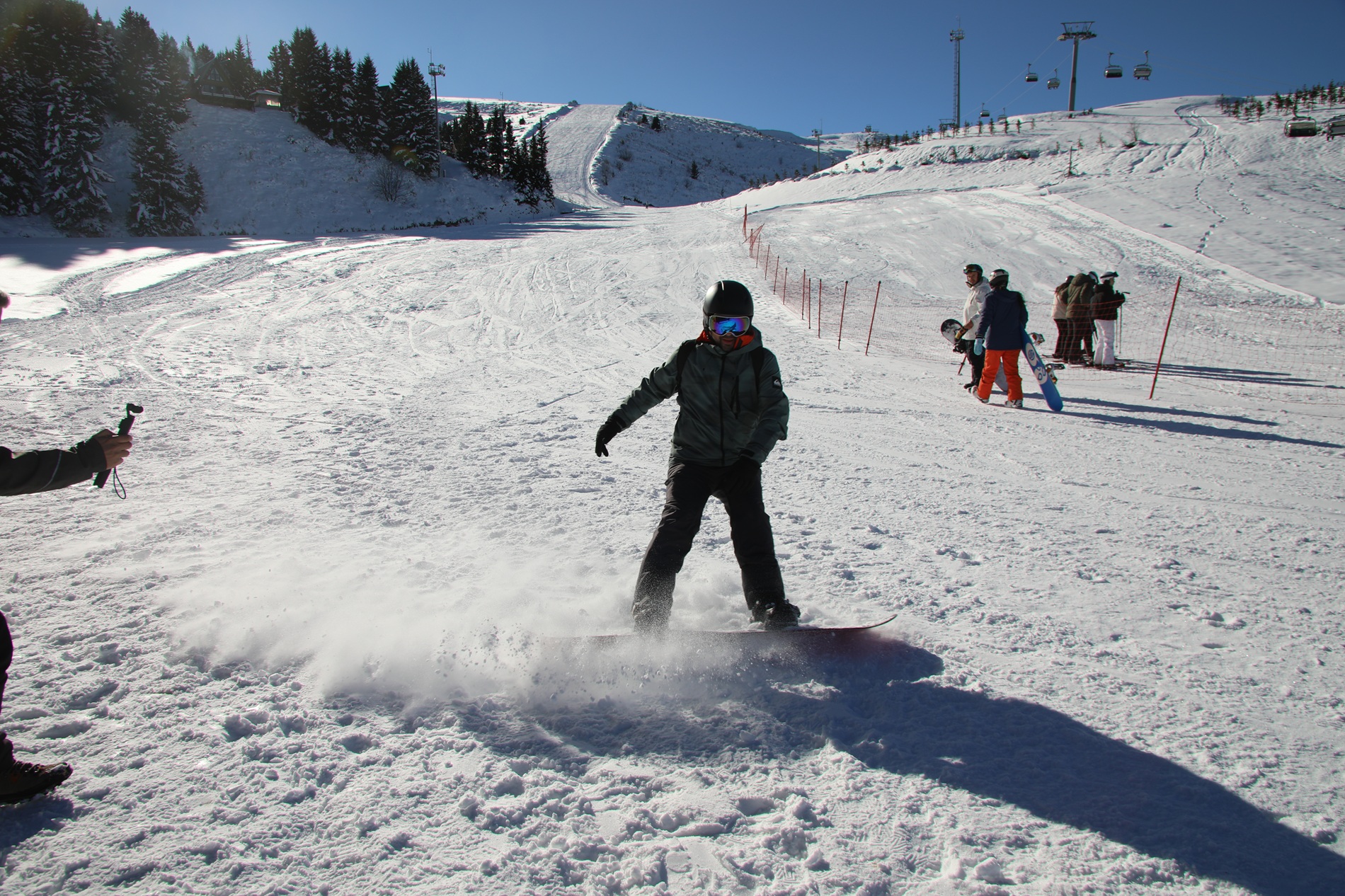ÇAMBAŞI’NDA KIŞ SEZONU AÇILDI